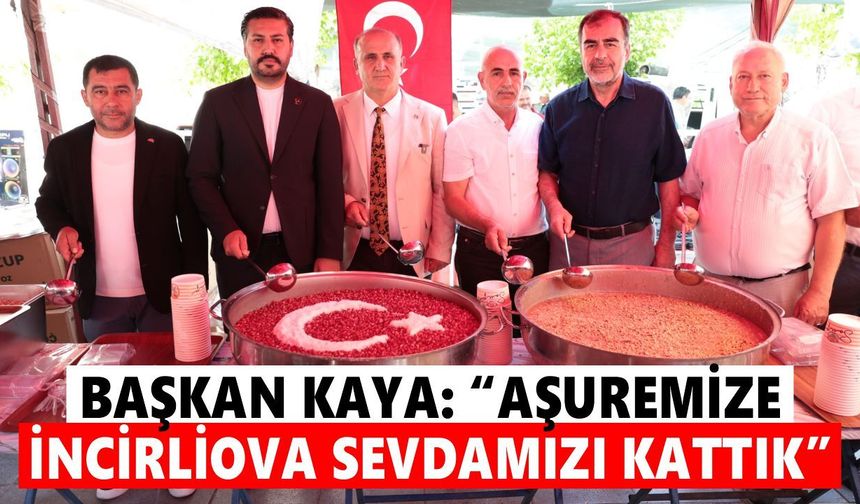 İncirliova Belediyesi'nden 5 bin kişilik geleneksel aşure hayrı