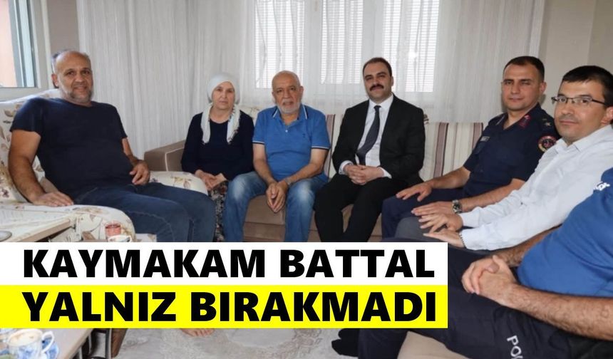 Karacasu'da şehit ve gazi ailelerine vefa