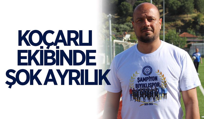 Şampiyon yaptı, veda etti! Bıyıklı'da şok ayrılık