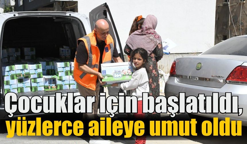 Kuşadası'nda binlerce çocuğu sevindiren proje yeniden başladı