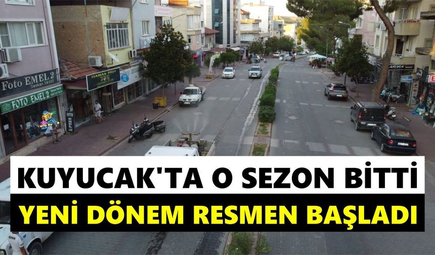 Kuyucak'ta dikkat çeken hazırlık: Yaz boyunca devam edecek