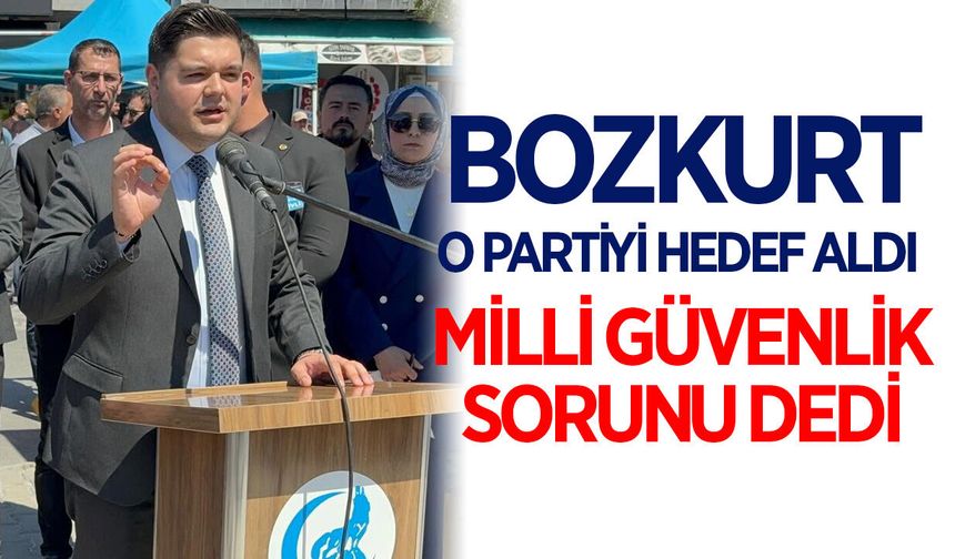 Aydın Ülkü Ocakları Başkanı Bozkurt'tan o partiye sert sözler