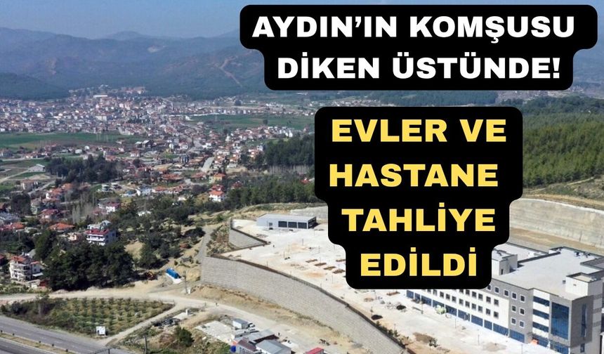 Muğla'da hastane ve evler tahliye edildi