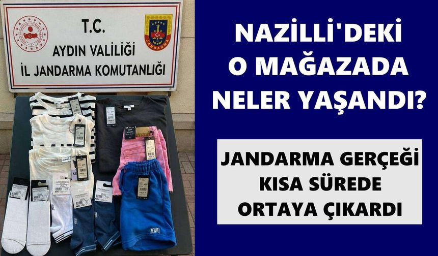 Nazilli'deki mağazada büyük şaşkınlık: Kameralar gerçeği ortaya çıkardı