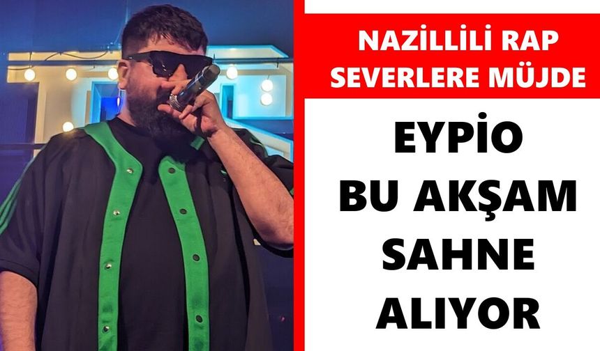 Nazillili rap severlere müjde