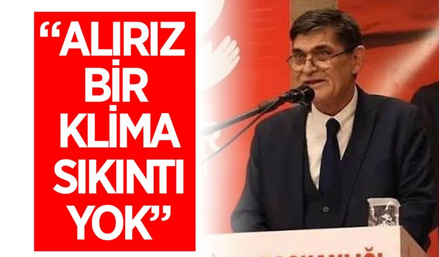 Aydın CHP'de Bayırlı, klima krizine noktayı koydu