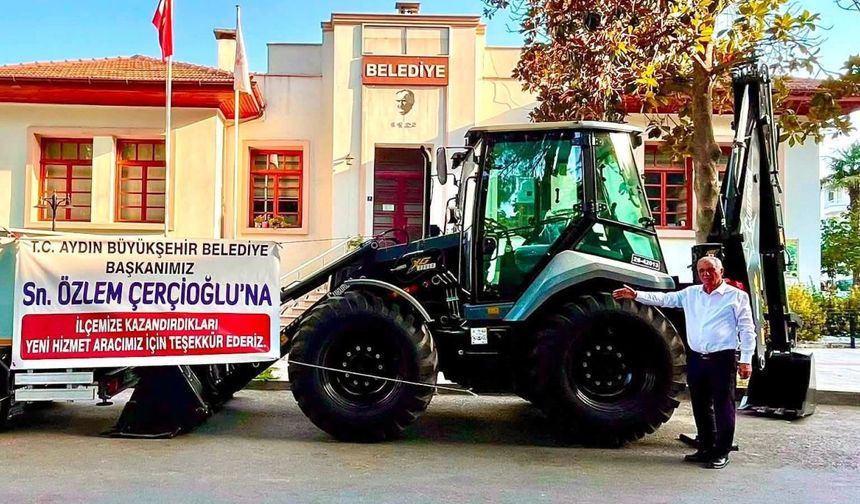Sultanhisar Belediyesi'ne araç takviyesi