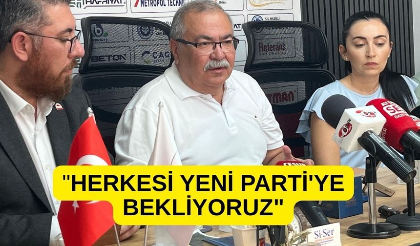 Yeni Partili Bülbül Nazilli'de konuştu