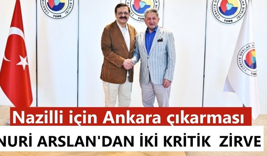 Nazilli için Ankara çıkarması