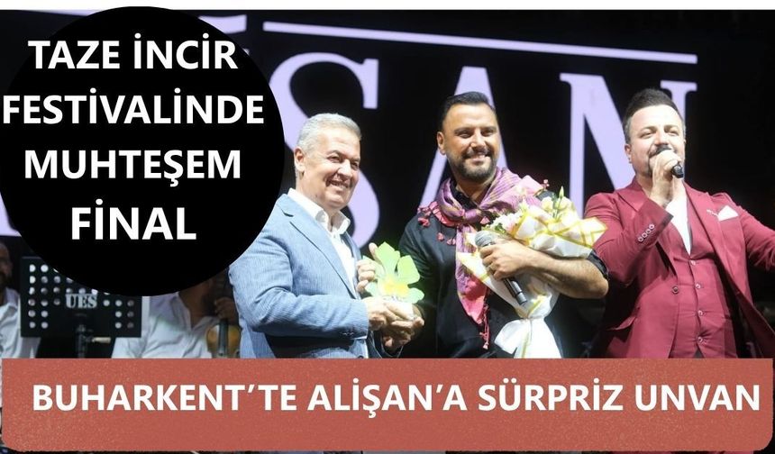 Taze incir festivalinde muhteşem final