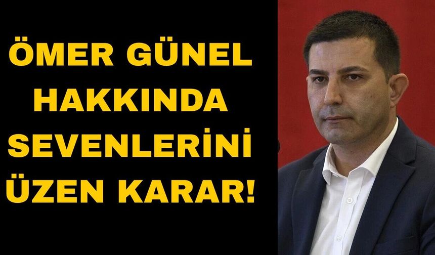 Günel hakkında 5. kez karar verildi