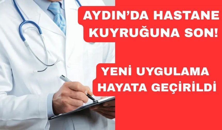 Sağlık Bakanlığından vatandaşları rahatlatan uygulama
