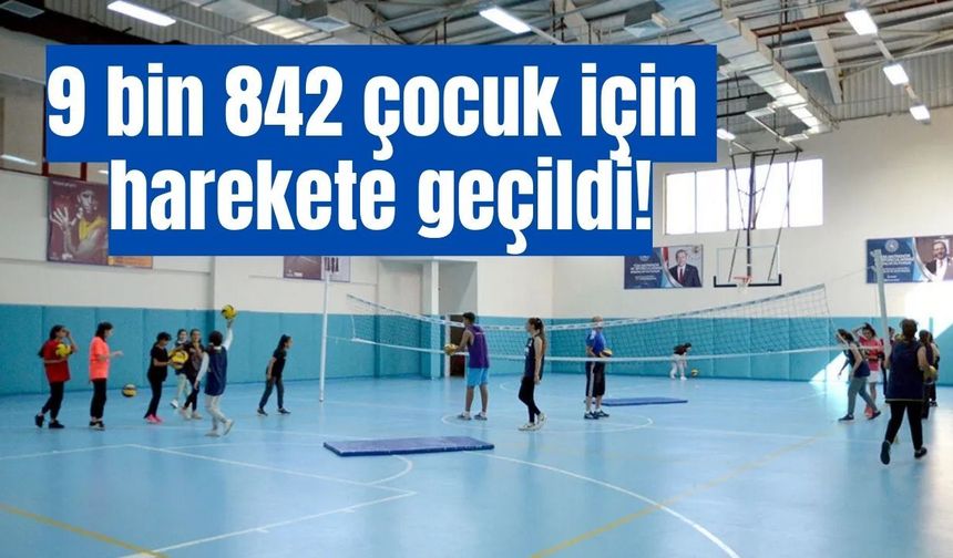 9 bin 842 çocuk için harekete geçildi! İşte yapılan çalışma