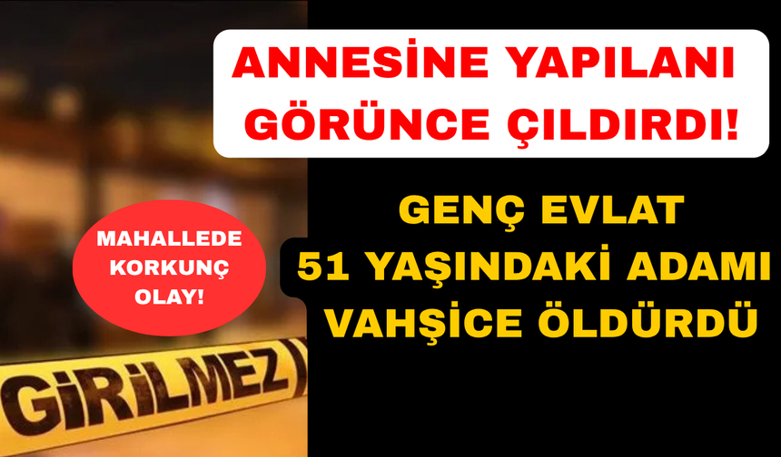 Demir çubukla darbedilen 51 yaşındaki adam can verdi