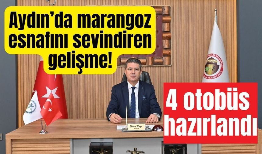 Aydın Marangozlar Odası’ndan esnafa büyük destek