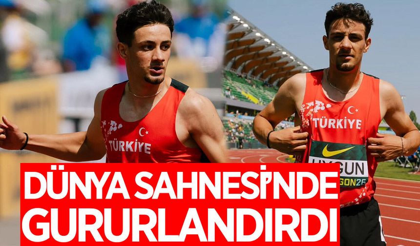 Aydınlı Milli atlet dünya sahnesinde rekor kırdı
