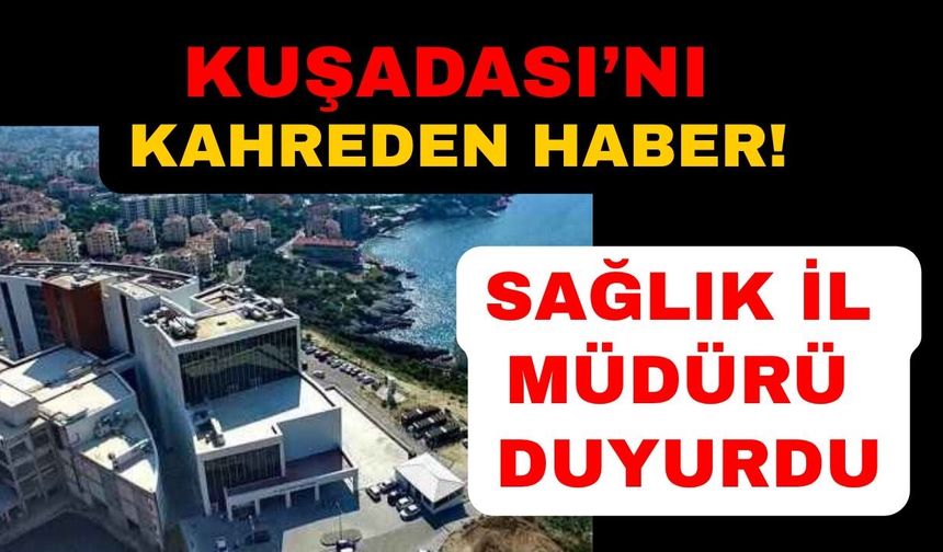 Aydın Sağlık İl Müdürü Şenkul'dan taziye mesajı