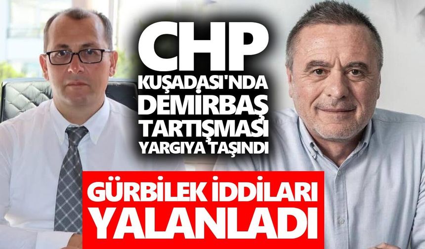 CHP Kuşadası'nda demirbaş tartışması yargıya taşındı