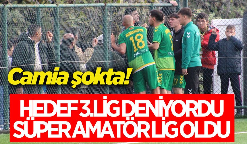 Amatör'de Aydın'dan ilk fire! Lige katılmayacaklar