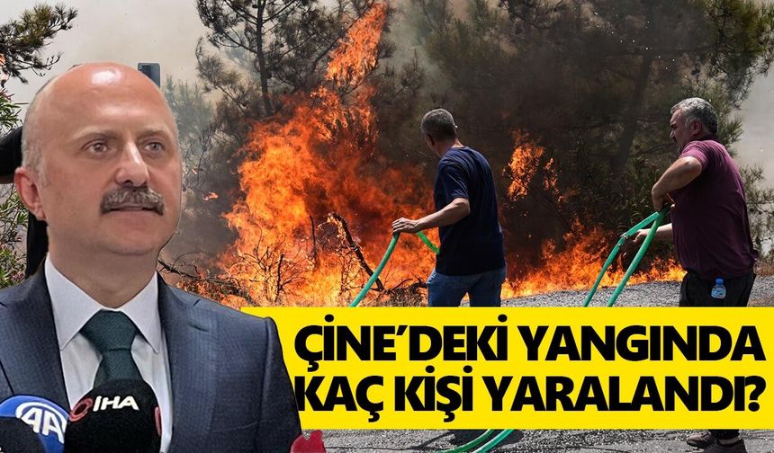 Çine’deki yangında kaç kişi yaralandı? Vali Varol açıkladı