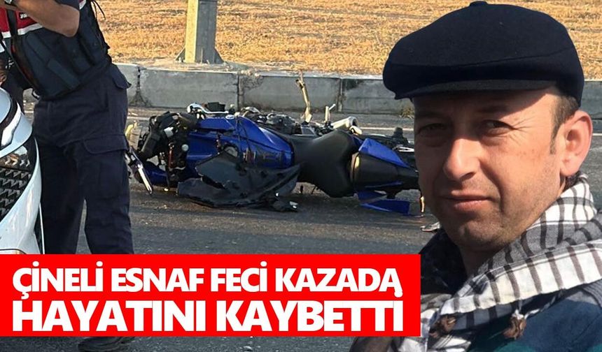 Çineli esnaf feci kazada hayatını kaybetti