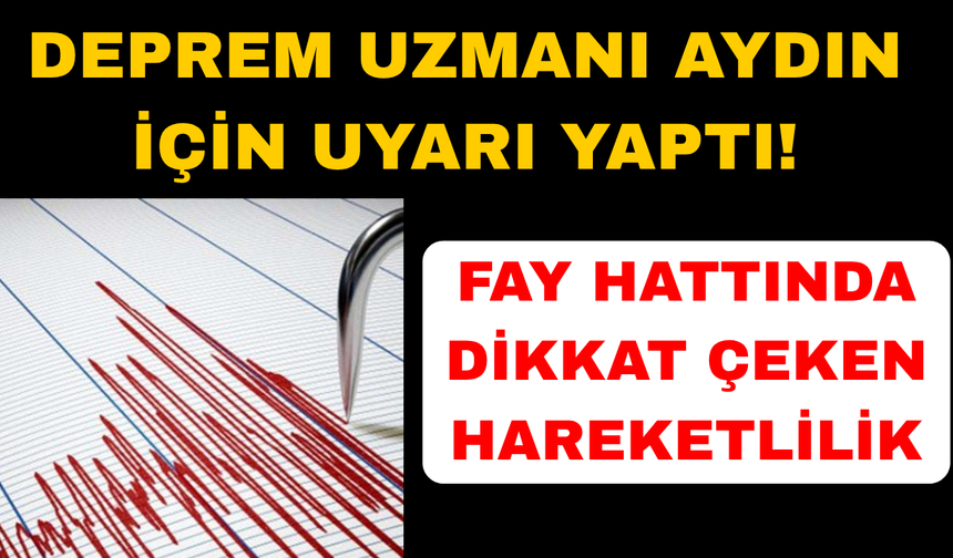 Deprem uzmanı İçelli'den kritik uyarı