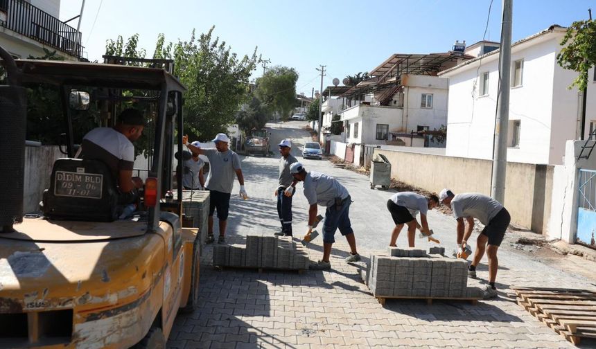 Didim’de o mahallede değişim başladı