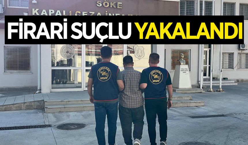 Aydın'da 9 yıl hapis cezası bulunan şahıs yakalandı
