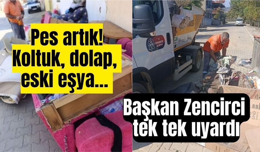 Germencik’te çirkin görüntülere Başkan Zencirci’den tepki!