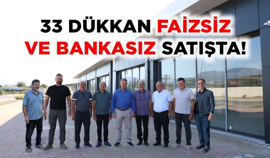 Nazilli'de esnafın yüzünü güldürecek kolaylık