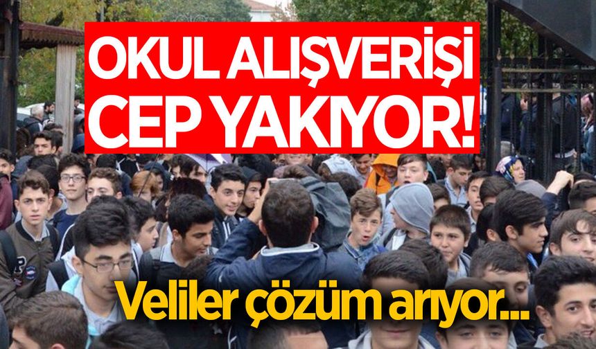 Aydın'da okul alışverişi velilerin cebini zorluyor