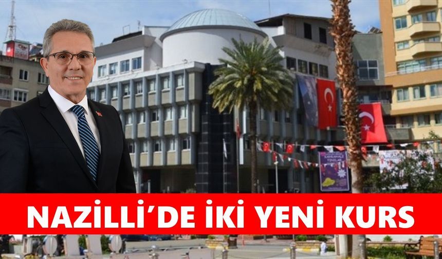 Sahne sizin! Nazilli Belediyesi’nden iki yeni fırsat