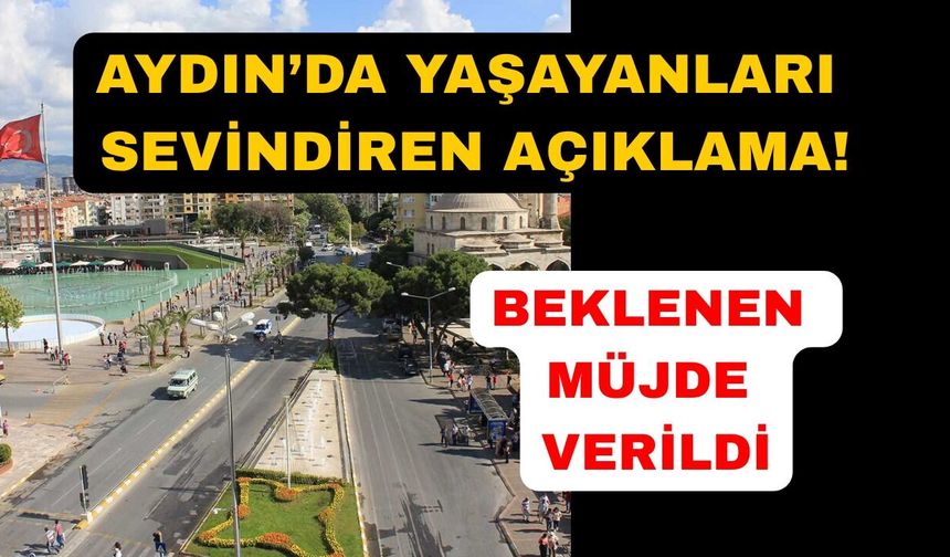 Aydın için 3 günlük tahmin vatandaşları sevindirdi