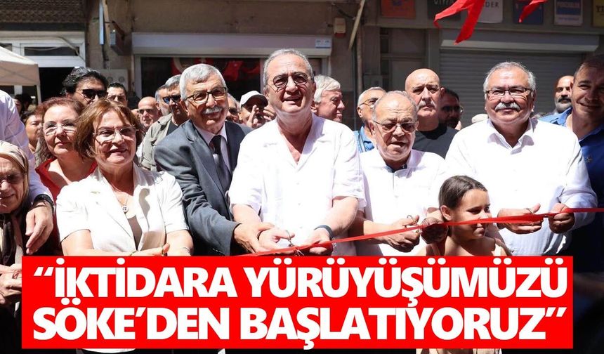 Yeni Parti Söke’de teşkilatını kurdu!