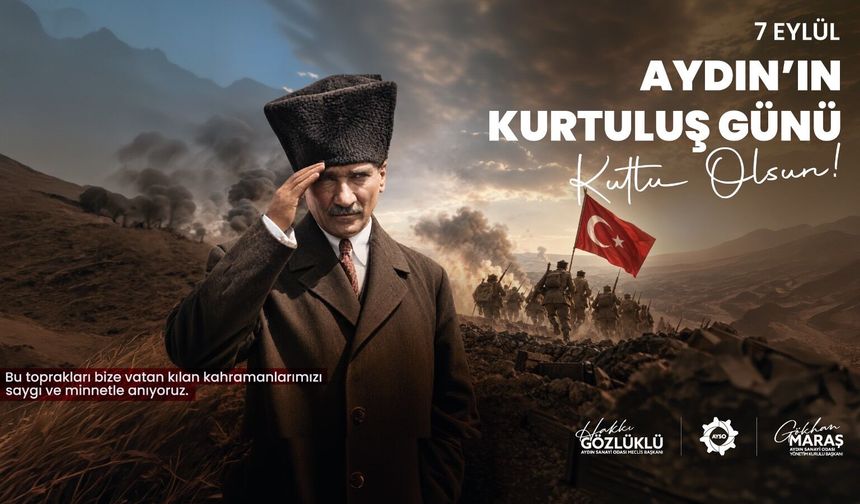 AYDIN SANAYİ ODASI’NDAN 7 EYLÜL KUTLAMA İLANI
