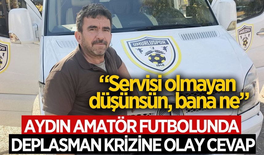 Aydın amatör futbolunda deplasman tartışmasına olay cevap!