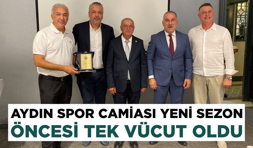 Aydın amatör sporunda yeni sezon öncesi önemli buluşma