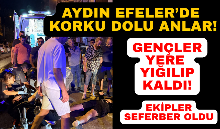 Aydın'daki korkutan kazada 2 kişi yaralandı
