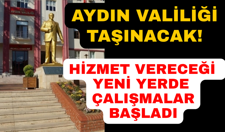 Aydın'da Yeni Hükümet Konağı Projesi hayata geçiyor