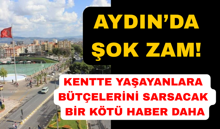 Aydın'da özel otopark ücretlerine zam