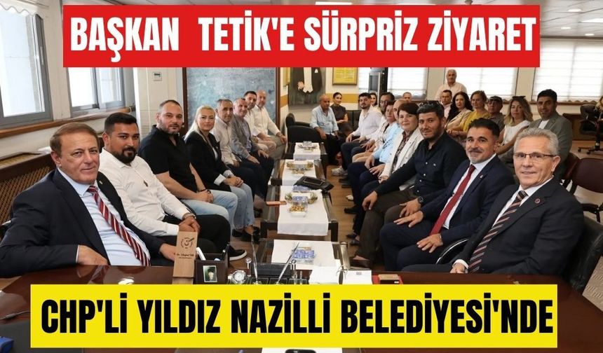 CHP'li Yıldız Nazilli Belediyesi'nde