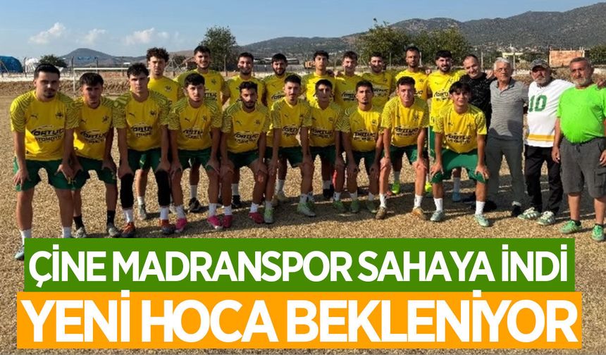Çine Madranspor sahaya indi! Yeni sezon çalışmaları başladı
