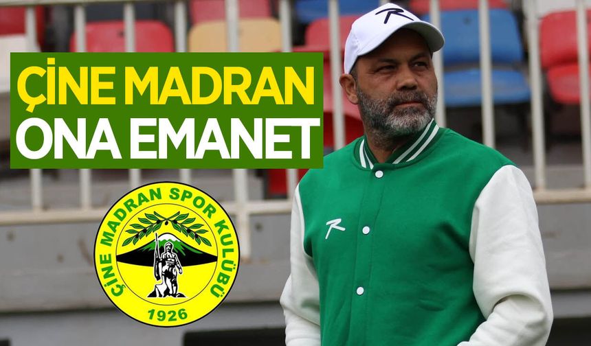Çine Madranspor'da teknik direktör belli oldu