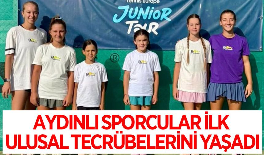 Aydın'ın minik yetenekleri ilk ulusal tecrübesini Arnavutluk'ta yaşadı