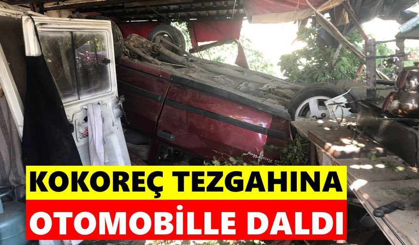 Germencik’te kokoreç tezgahında kaza şoku