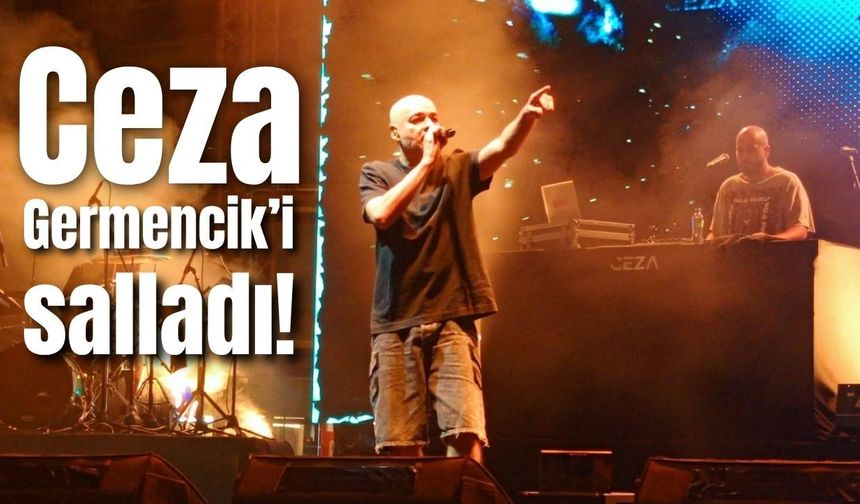 Germencik’te unutulmaz gece! Ceza hayranlarıyla buluştu