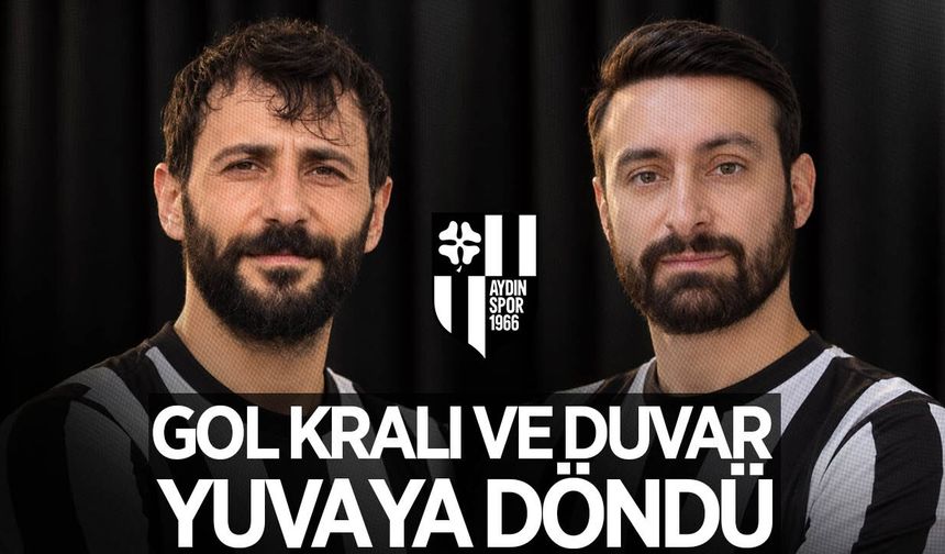 Aydınspor'da şampiyon oyuncular geri döndü