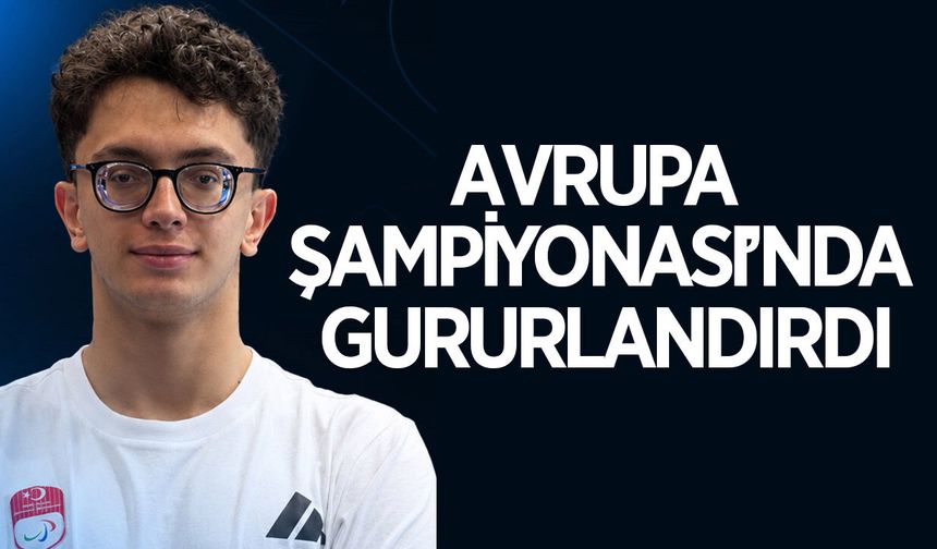Aydın Büyükşehir sporcusu, Avrupa Şampiyonası'nda gururlandırdı
