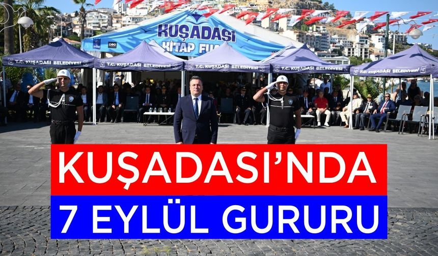 Kuşadası’nda 104 yıllık kurtuluş coşkusu