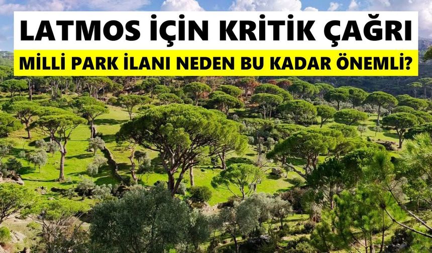 Latmos alarm veriyor Korunmazsa geriye hiçbir şey kalmayacak